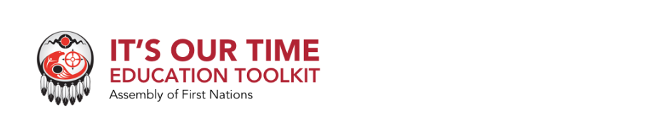 The Purpose of AFN’s It’s Our Time Education Toolkit